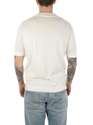 Picture of FILIPPO DE LAURENTIIS | Men's Crepe Cotton T-Shirt