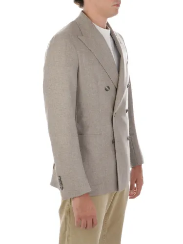 Picture of TAGLIATORE | Men's Cashmere and Wool Double Breasted Jacket
