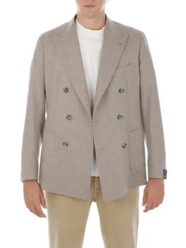 Picture of TAGLIATORE | Men's Cashmere and Wool Double Breasted Jacket