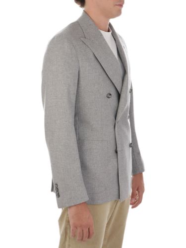 Picture of TAGLIATORE | Men's Cashmere and Wool Double Breasted Jacket