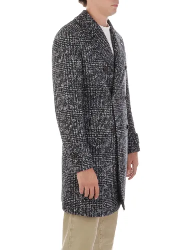 Picture of LBM 1911 | Men's Prince of Wales Double Breasted Coat