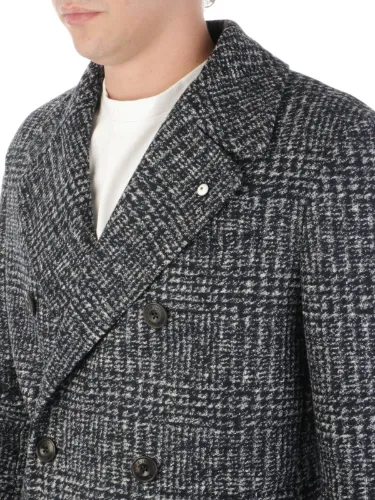 Picture of LBM 1911 | Men's Prince of Wales Double Breasted Coat