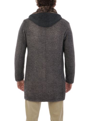 Picture of GIMO'S | Men's Wool and Alpaca Coat
