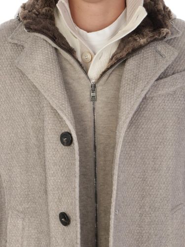 Immagine di GIMO'S | Cappotto Uomo in Lana e Alpaca