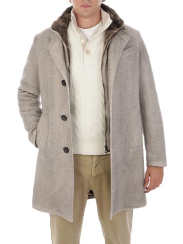 Immagine di GIMO'S | Cappotto Uomo in Lana e Alpaca