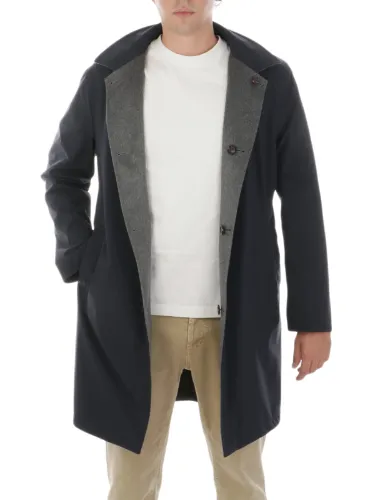 Picture of KIRED | Men's Reversible Cashmere Overcoat