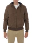 Picture of PROLEATHER | Men's JmDrip Suede Hooded Jacket