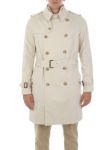 Picture of AQUASCUTUM | Men's Cotton Double Breasted Trench Coat