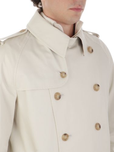 Immagine di AQUASCUTUM | Trench Doppiopetto Uomo in Cotone