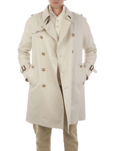Immagine di AQUASCUTUM | Trench Doppiopetto Uomo in Cotone