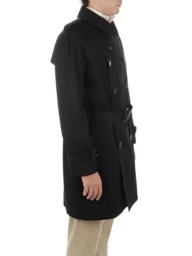 Picture of AQUASCUTUM | Men's Cotton Double Breasted Trench Coat