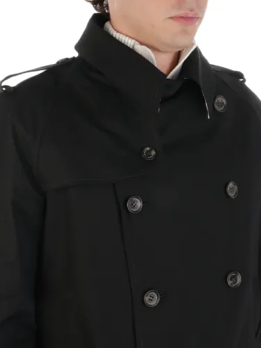 Picture of AQUASCUTUM | Men's Cotton Double Breasted Trench Coat