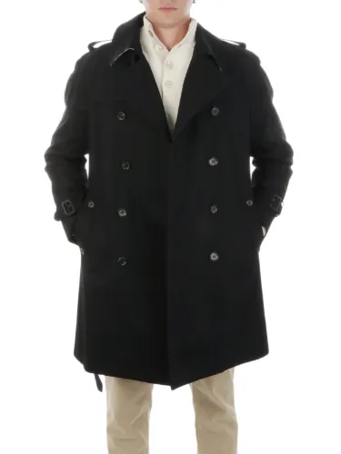 Picture of AQUASCUTUM | Men's Cotton Double Breasted Trench Coat