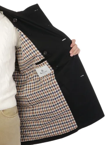 Picture of AQUASCUTUM | Men's Cotton Double Breasted Trench Coat
