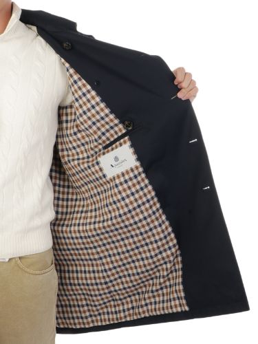 Immagine di AQUASCUTUM | Trench Doppiopetto Uomo in Cotone