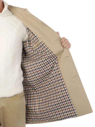 Picture of AQUASCUTUM | Men's Cotton Lined Coat