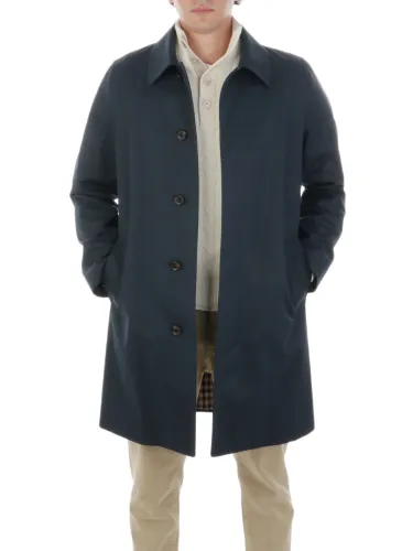 Immagine di AQUASCUTUM | Cappotto Uomo Foderato in Cotone
