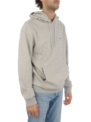 Picture of WOOLRICH | Men's Interlock Hoodie in Stretch Cotton