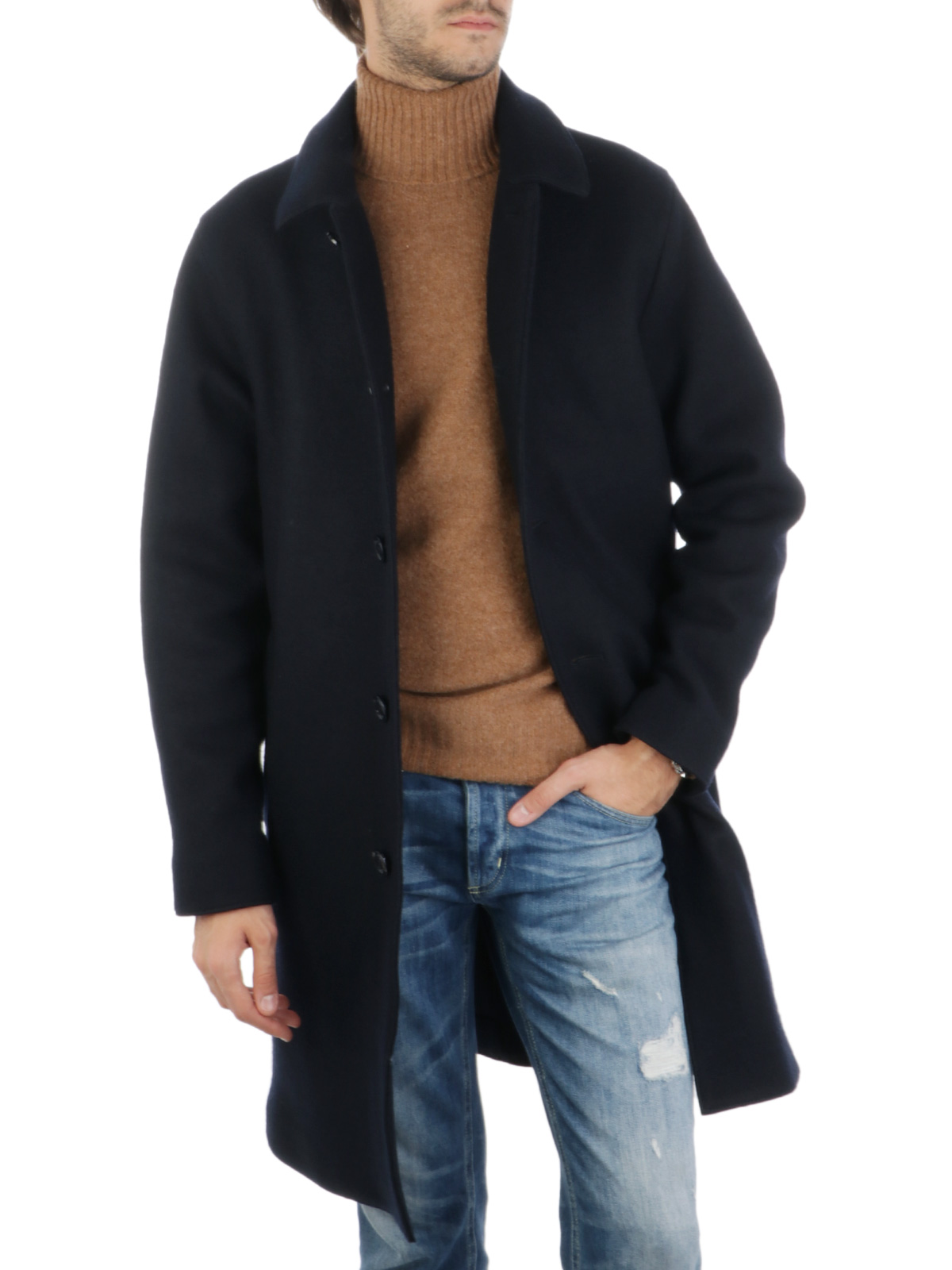 Aspesi wool coat online