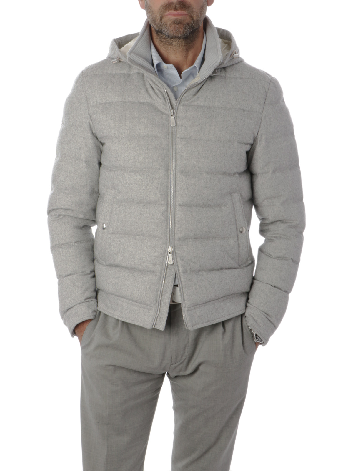 ELEVENTY, Men's Silk and Cashmere Quilted Jacket,ELEVENTY, Men's Silk and Cashmere  Quilted Jacket, 50020046