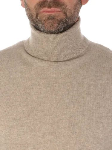 Picture of MAGAZZINO RICAMBI | Men's Cashmere Turtleneck Light Sweater