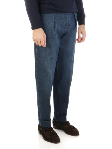 Immagine di BERWICH | Jeans Uomo Chiaia in Cotone