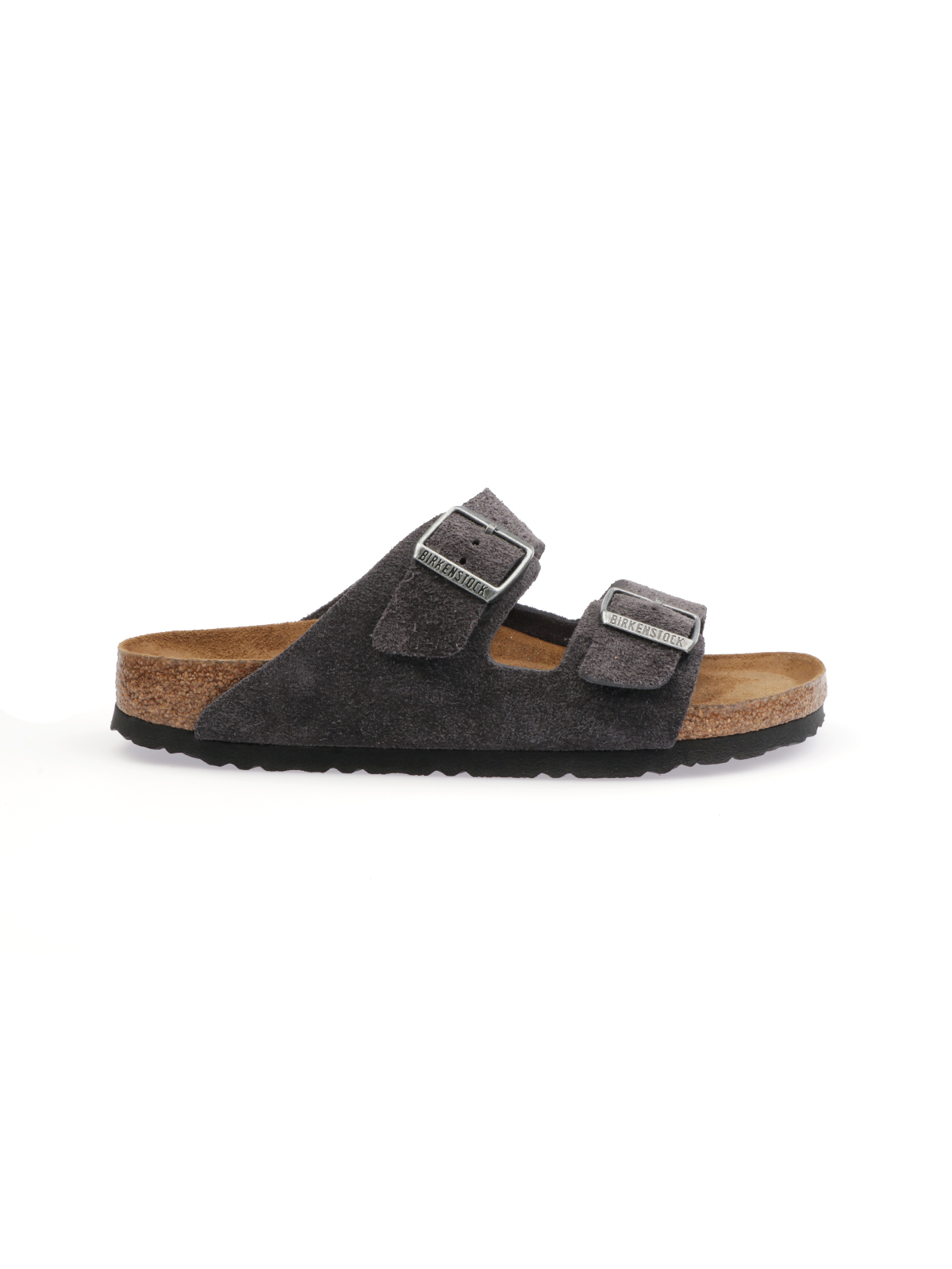 Birkenstock arizona velvet grey suede hot sale