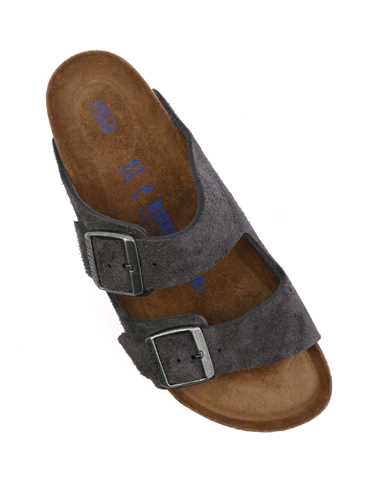 Picture of BIRKENSTOCK | Men's Arizona Suede Slippers