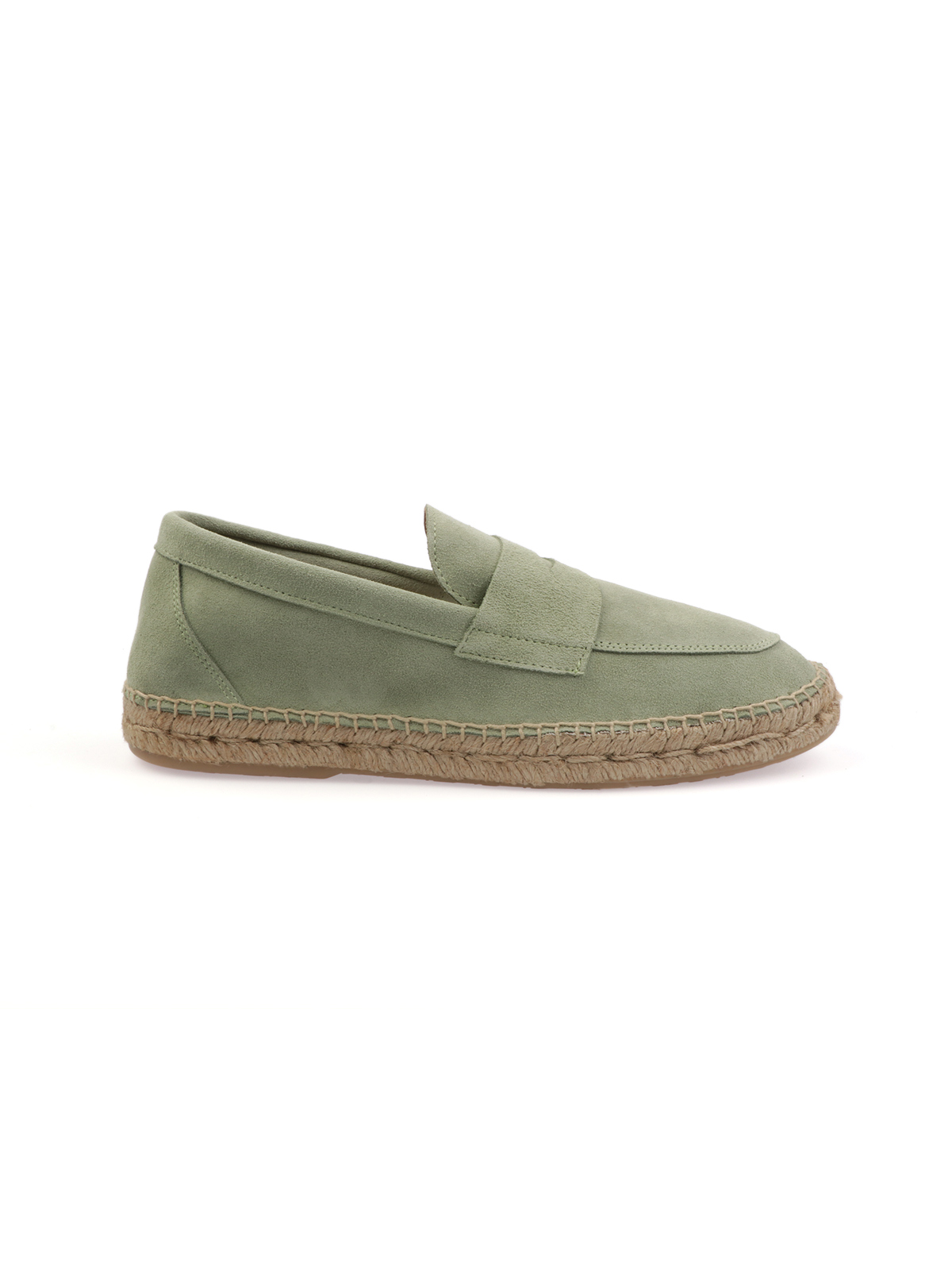 ABARCA Men's Mocasin Espadrillas Serraje Menta | MOCASIN SERRAJE.H ...