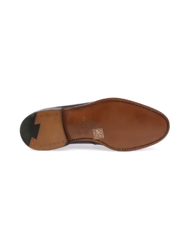 Picture of BERWICK 1707 | Men's Leather Loafer with Band