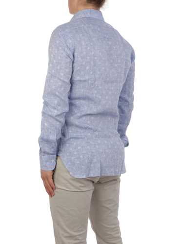 Immagine di BARBA | Camicia Uomo in Lino a Pois