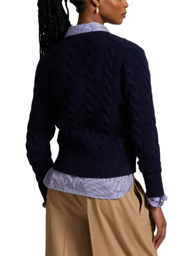 Picture of POLO RALPH LAUREN | Women's Wool and Cashmere Cardigan