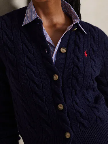 Picture of POLO RALPH LAUREN | Women's Wool and Cashmere Cardigan