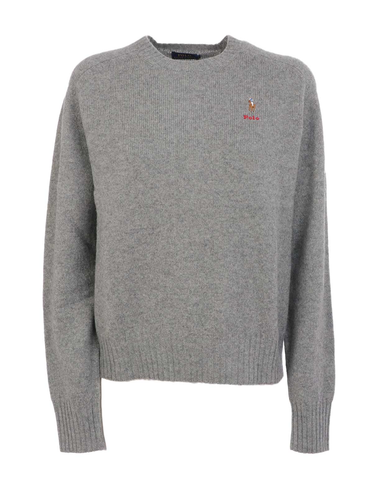 ralph lauren grey jumper womens