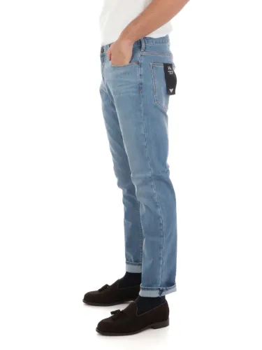 Immagine di EMPORIO ARMANI | Jeans Uomo 5 Tasche Stretch