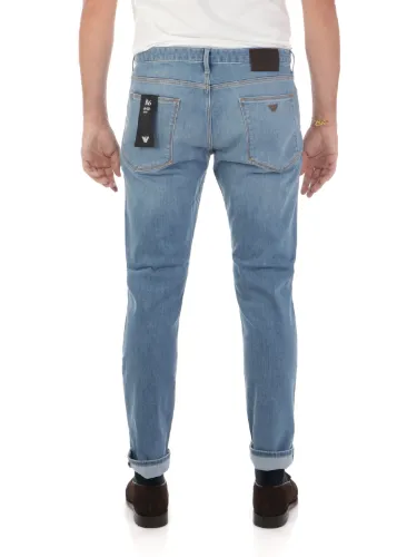 Immagine di EMPORIO ARMANI | Jeans Uomo 5 Tasche Stretch