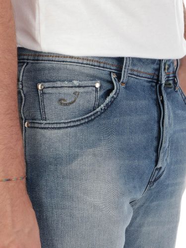 Picture of JACOB COHEN | Men's 5 Pockets Scott Slim Jeans