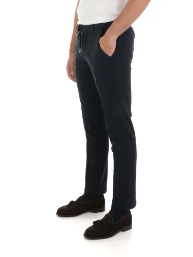 Picture of BRIGLIA 1949 | Men's Cotton Stretch Drawstring Trousers