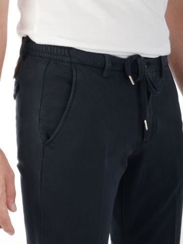Picture of BRIGLIA 1949 | Men's Cotton Stretch Drawstring Trousers