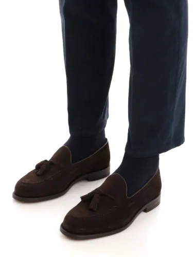 Picture of BRIGLIA 1949 | Men's Ribbed Velvet Trousers