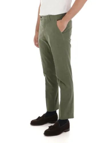 Picture of BRIGLIA 1949 | Men's Ribbed Velvet Trousers