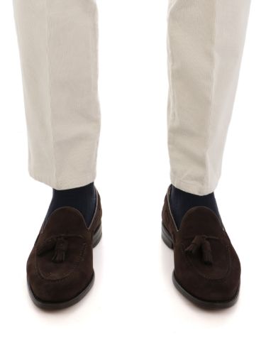 Picture of BRIGLIA 1949 | Men's Ribbed Velvet Trousers