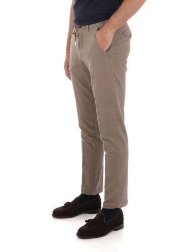 Picture of BRIGLIA 1949 | Men's Cotton Stretch Drawstring Trousers