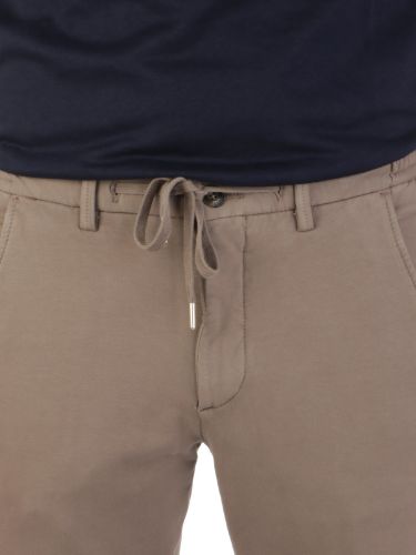 Picture of BRIGLIA 1949 | Men's Cotton Stretch Drawstring Trousers