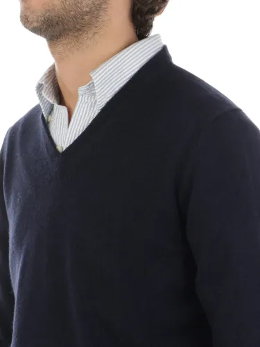 Immagine di MAGAZZINO RICAMBI | Scollo a V Uomo in Cashmere