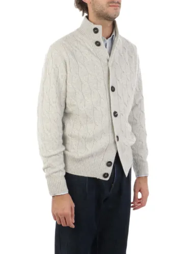 Picture of FILIPPO DE LAURENTIIS | Men's Wool and Cashmere Blusotto