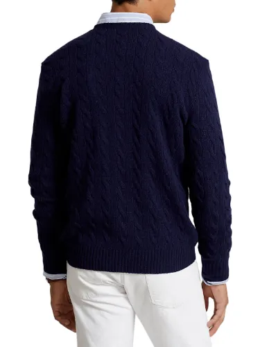 Picture of POLO RALPH LAUREN | Men's Wool and Cashmere Pullover