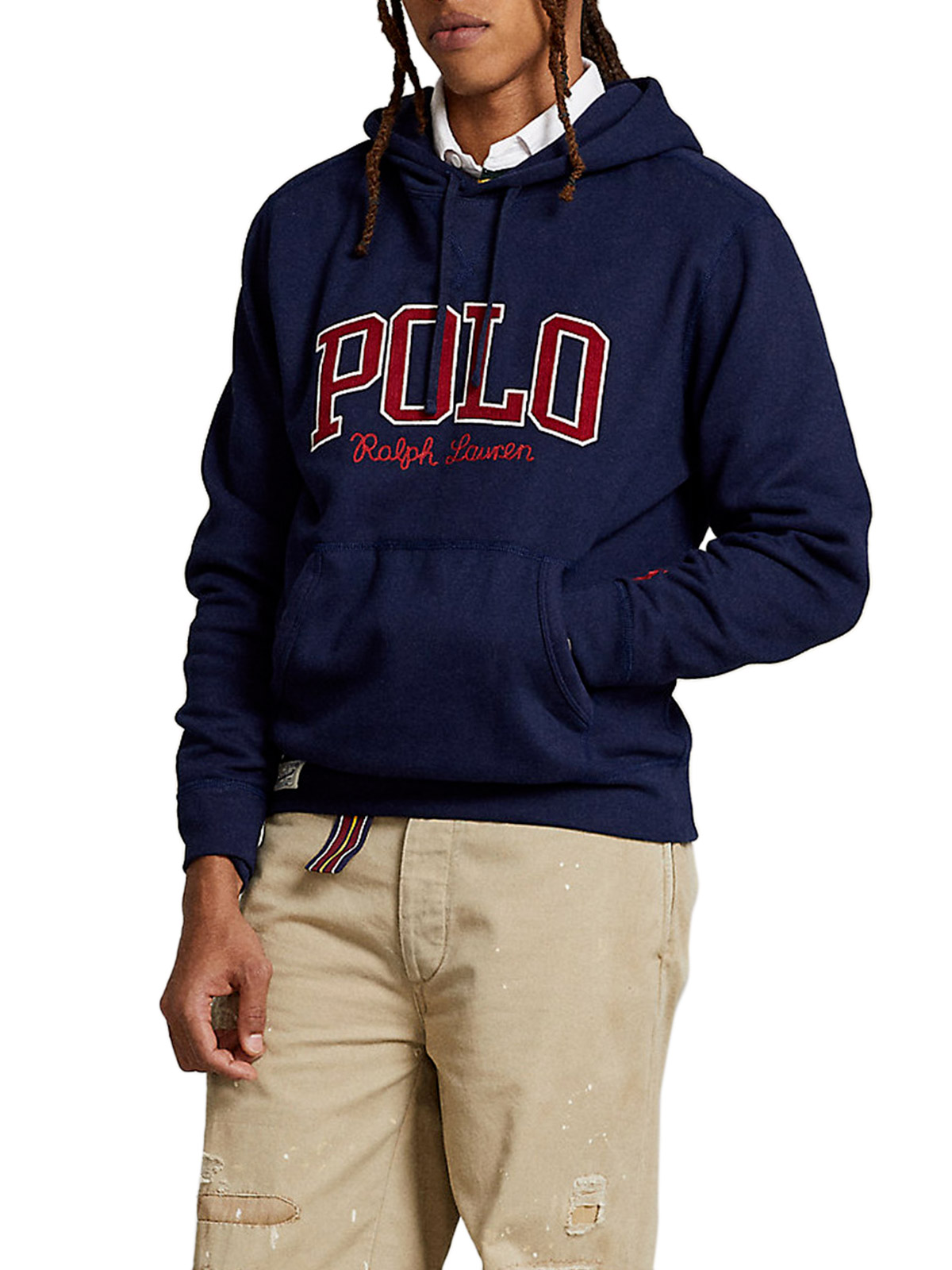 Polo Ralph Lauren Long Sleeve Sweatshirt CRUISE NAVY | 710878613002 ...