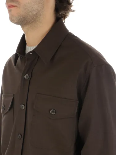 Immagine di CRUNA | Overshirt Uomo Osaka in Lana