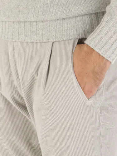 Picture of BERWICH | Men’s Retroong Ribbed Velvet Trousers